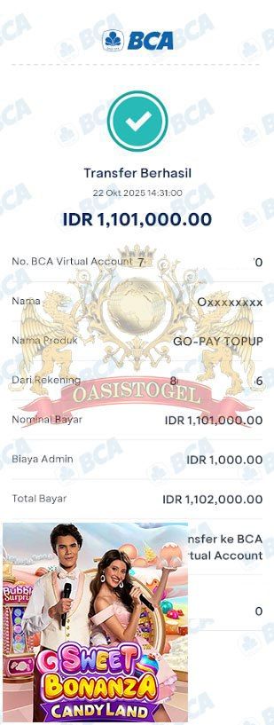 BUKTI JACKPOT OASISTOGEL