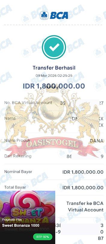 BUKTI JACKPOT OASISTOGEL