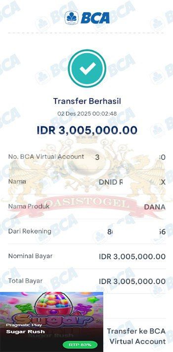 BUKTI JACKPOT OASISTOGEL