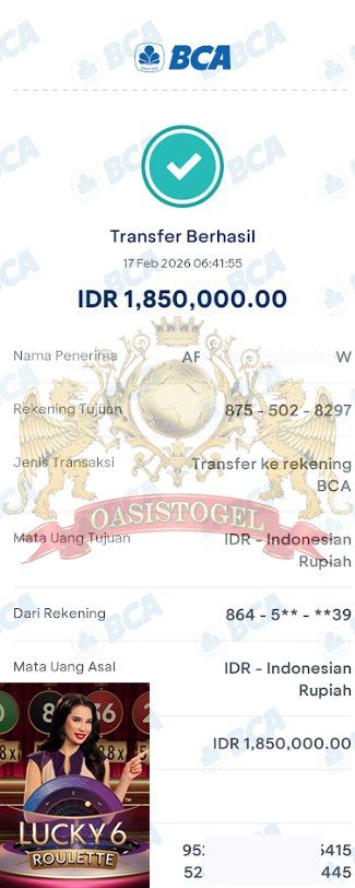 BUKTI JACKPOT OASISTOGEL