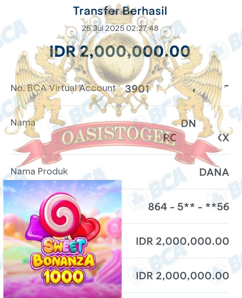 BUKTI JACKPOT OASISTOGEL