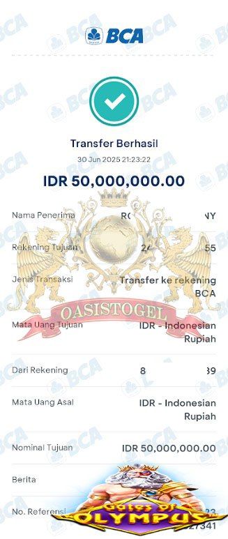BUKTI JACKPOT OASISTOGEL