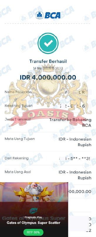 BUKTI JACKPOT OASISTOGEL