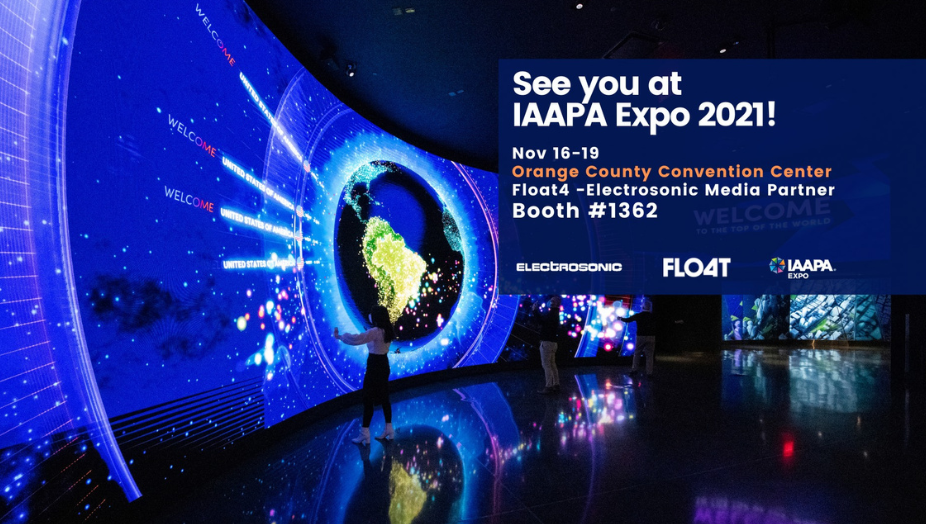 Float4 à l'Expo IAAPA 2021 !