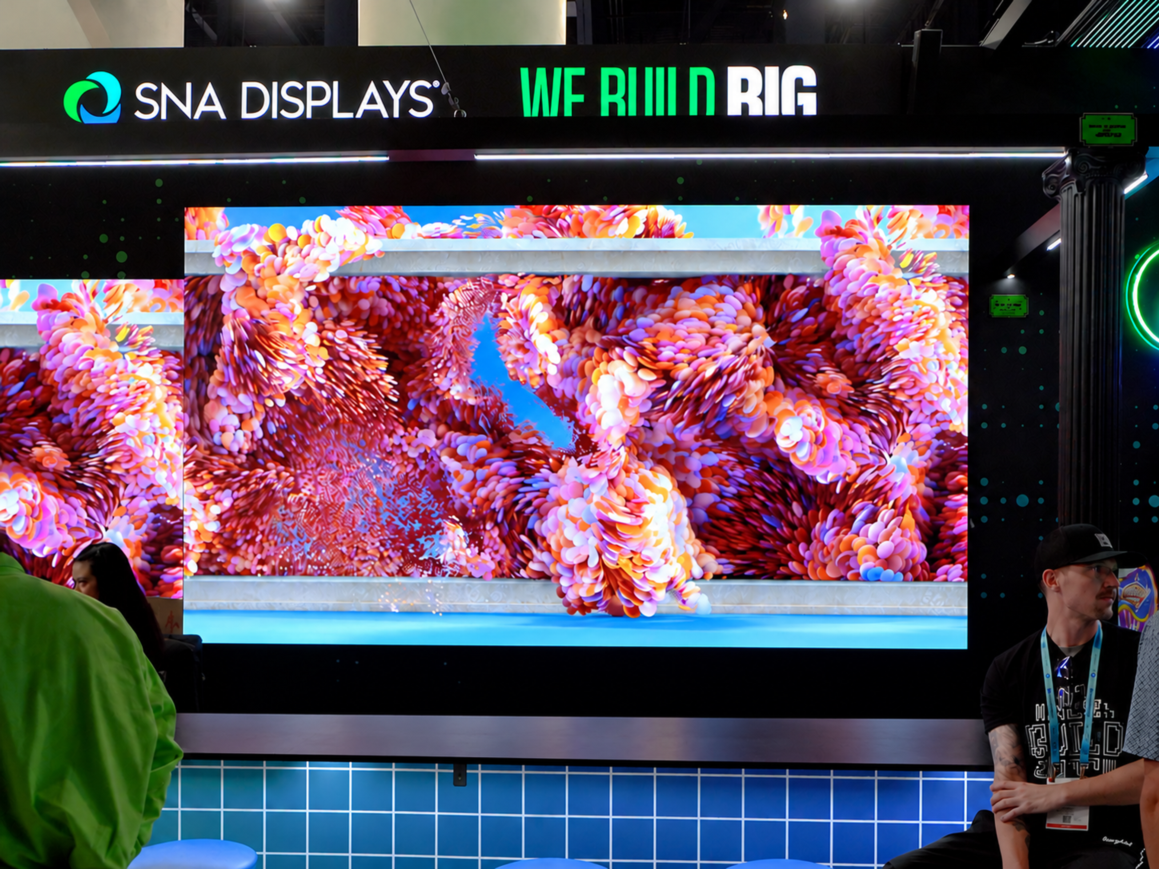 Float4 Digital Art Featured at the SNA Displays Booth at InfoComm 2026