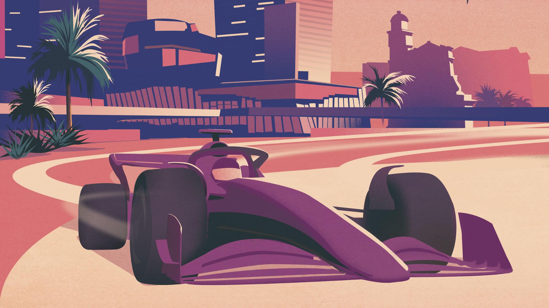 The Classics: Las Vegas F1 Posters