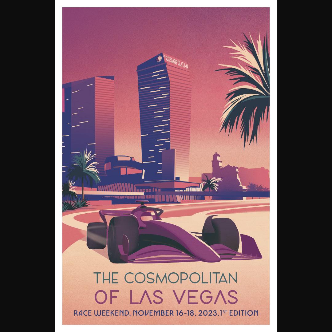 The Classics: Las Vegas F1 Posters