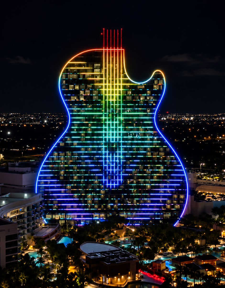 Nouveau spectacle à l'Hôtel Hard Rock