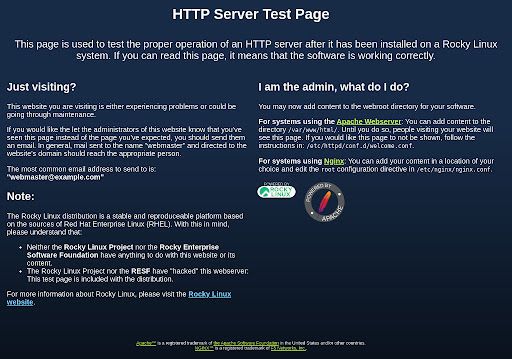 How to Set up a Web Server in Rocky Linux