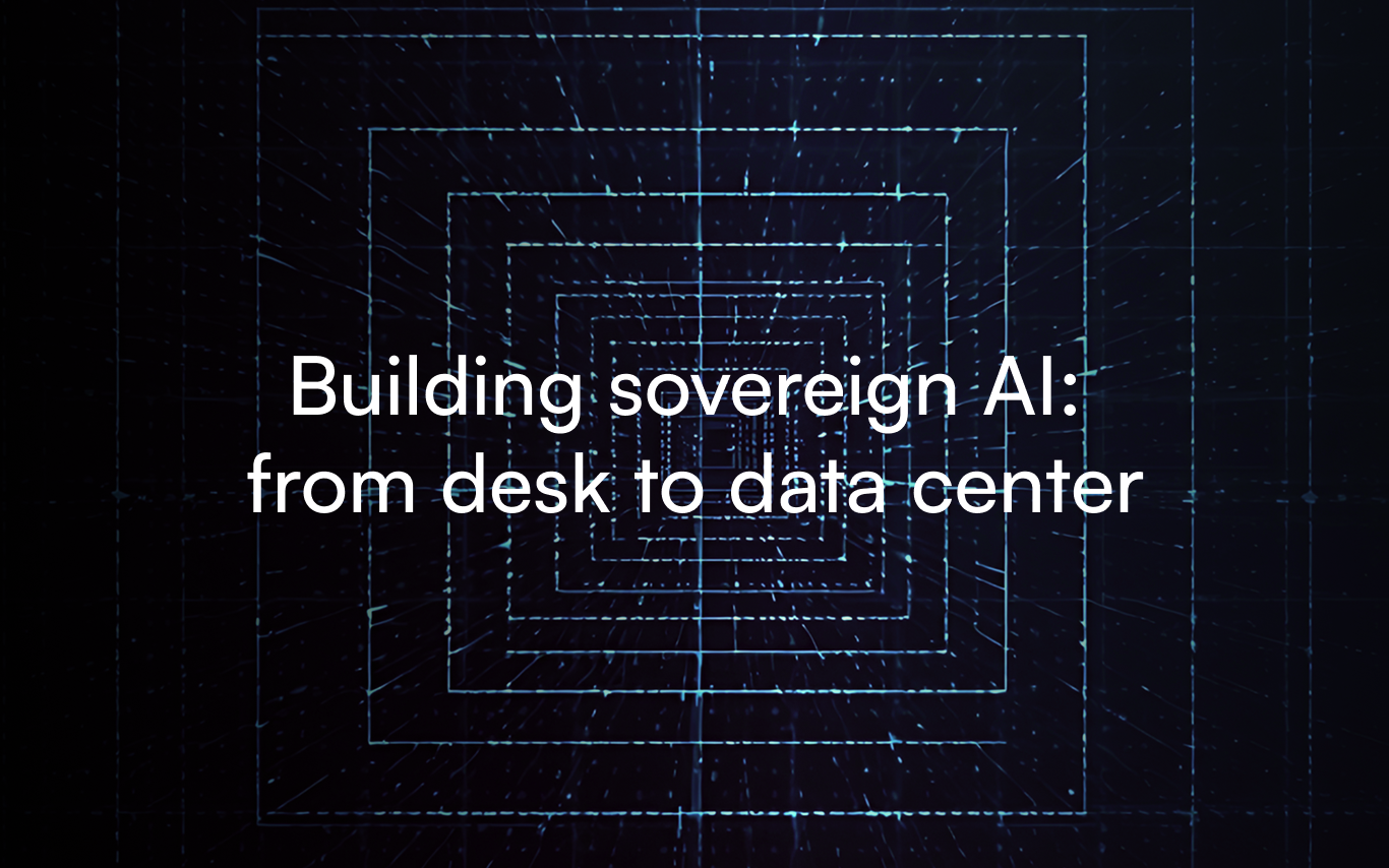 Sovereign AI, from desk to data center: a conversation with TechnologyInsider