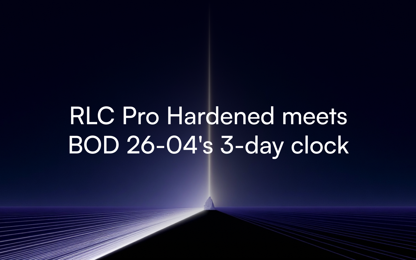 BOD 26-04: three days to patch, and a harder question underneath
