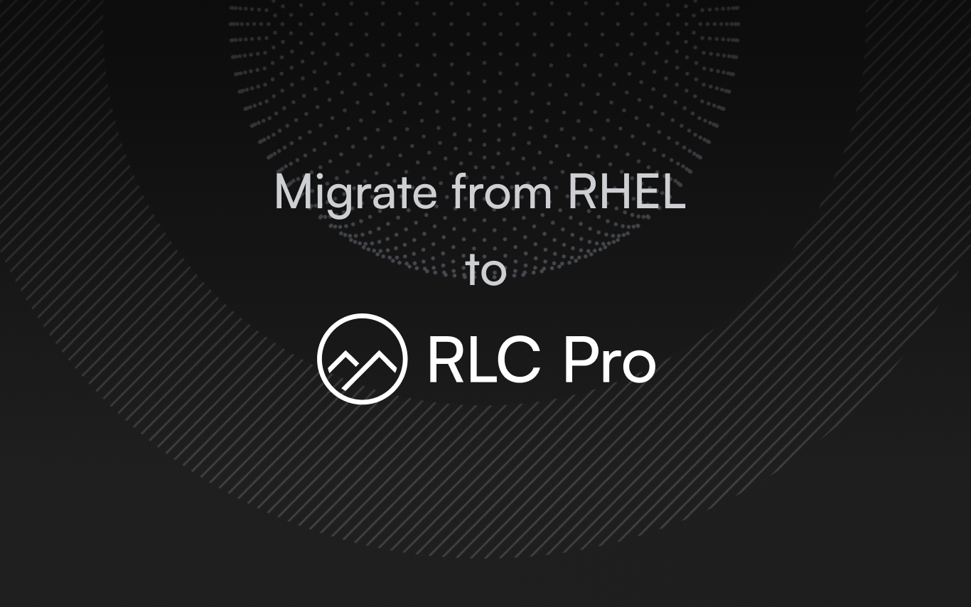 How to migrate from RHEL to RLC Pro without re-architecting