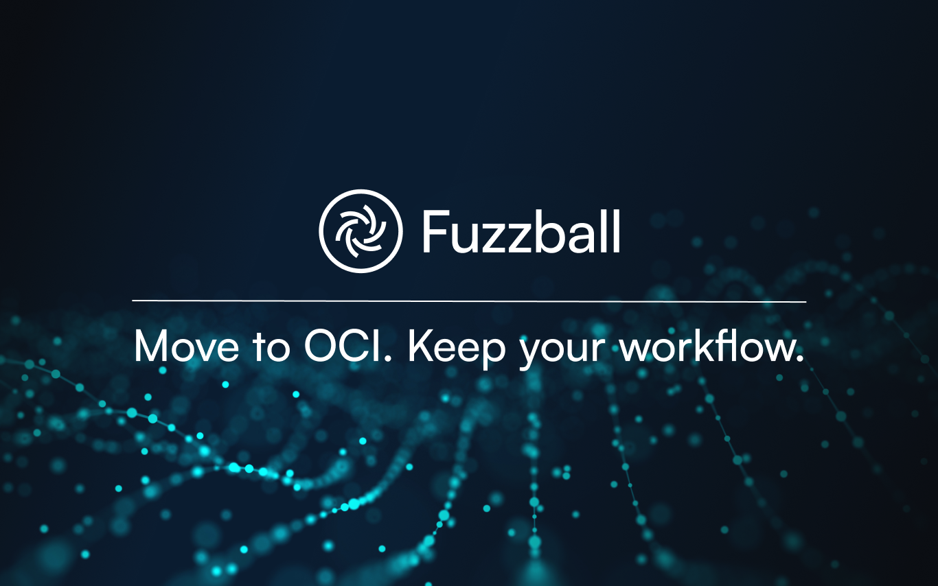 Run Fuzzball HPC workflows natively on Oracle Cloud