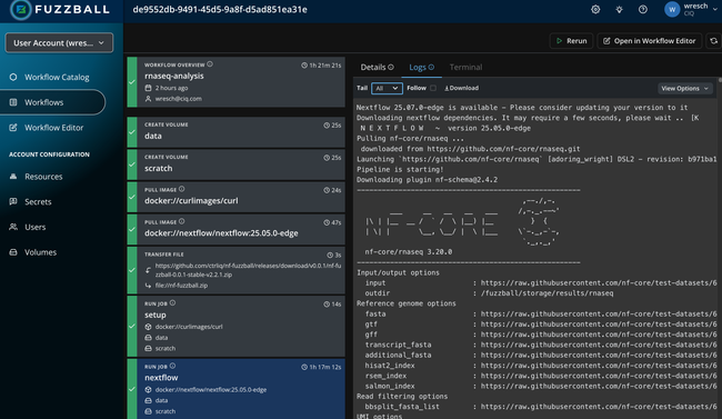 Nextflow controller job