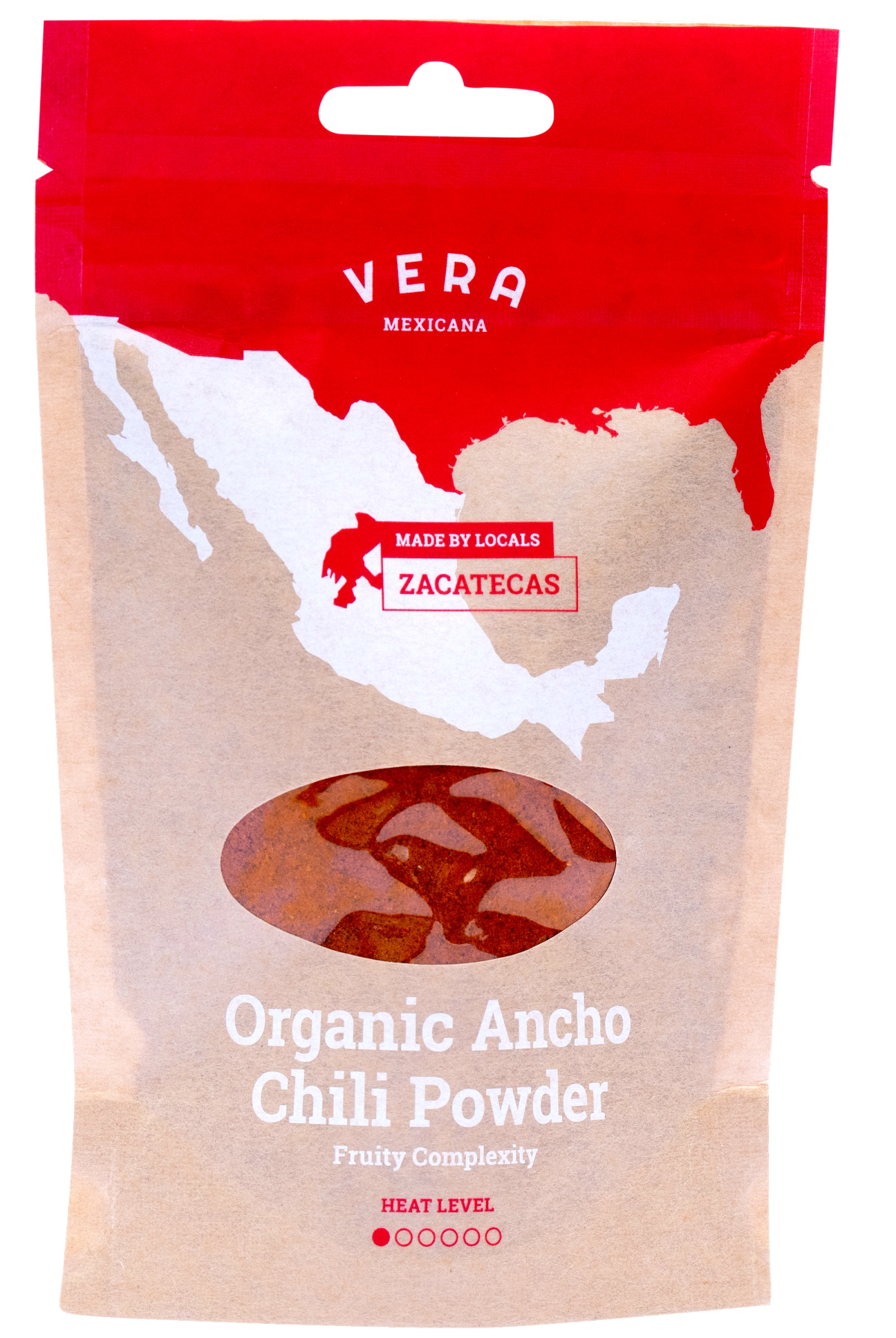 Organic Ancho Chili Powder Vera Mexicana