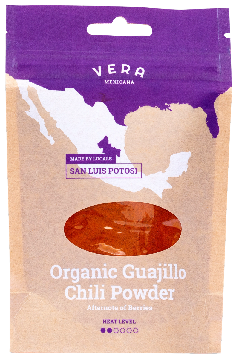 Organic Guajillo Chili Powder Vera Mexicana