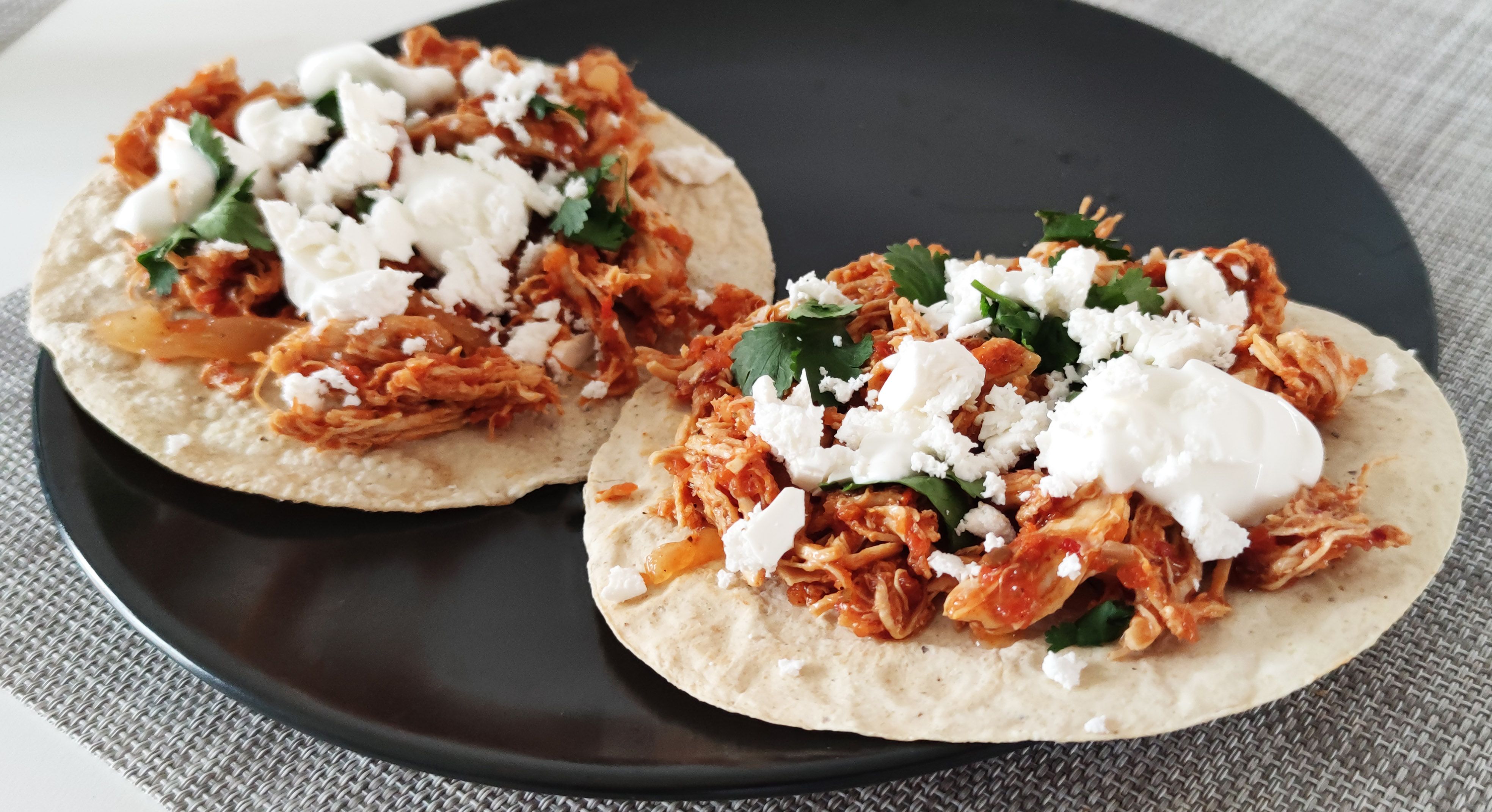 Chicken Tinga Tostadas | Vera Mexicana