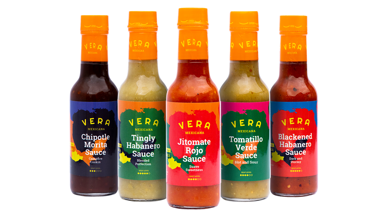 Medium Hot Sauce Bundle Vera Mexicana