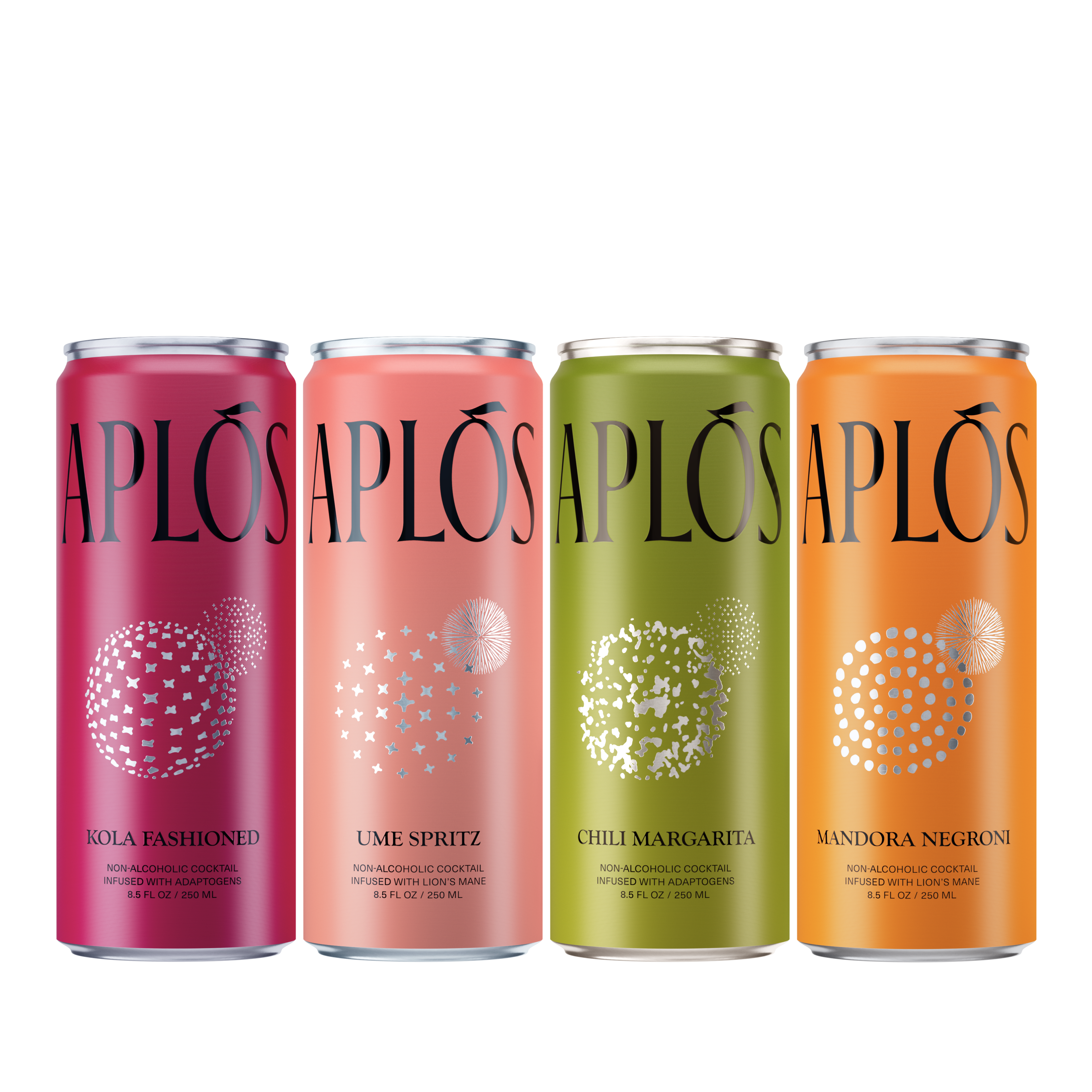 Aplós Trio Variety Pack - Functional, Non-alcoholic Spirits