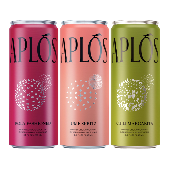 Aplós Trio Variety Pack - Functional, Non-alcoholic Spirits