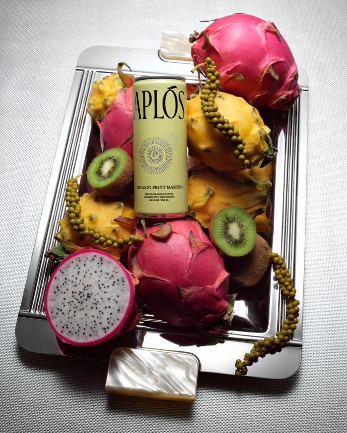 Dragon Fruit Martini Cocktail