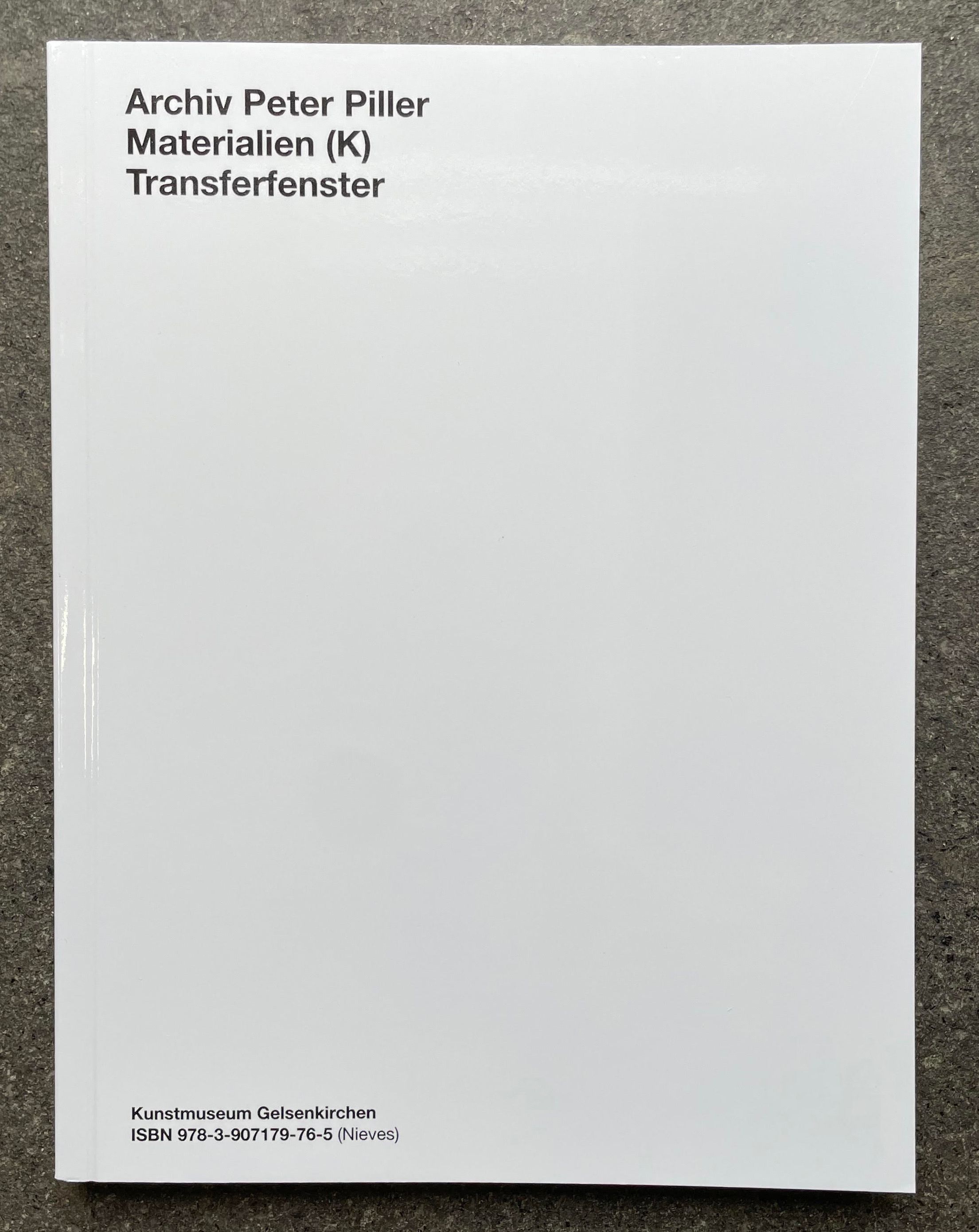 Cover Archiv Peter Piller 