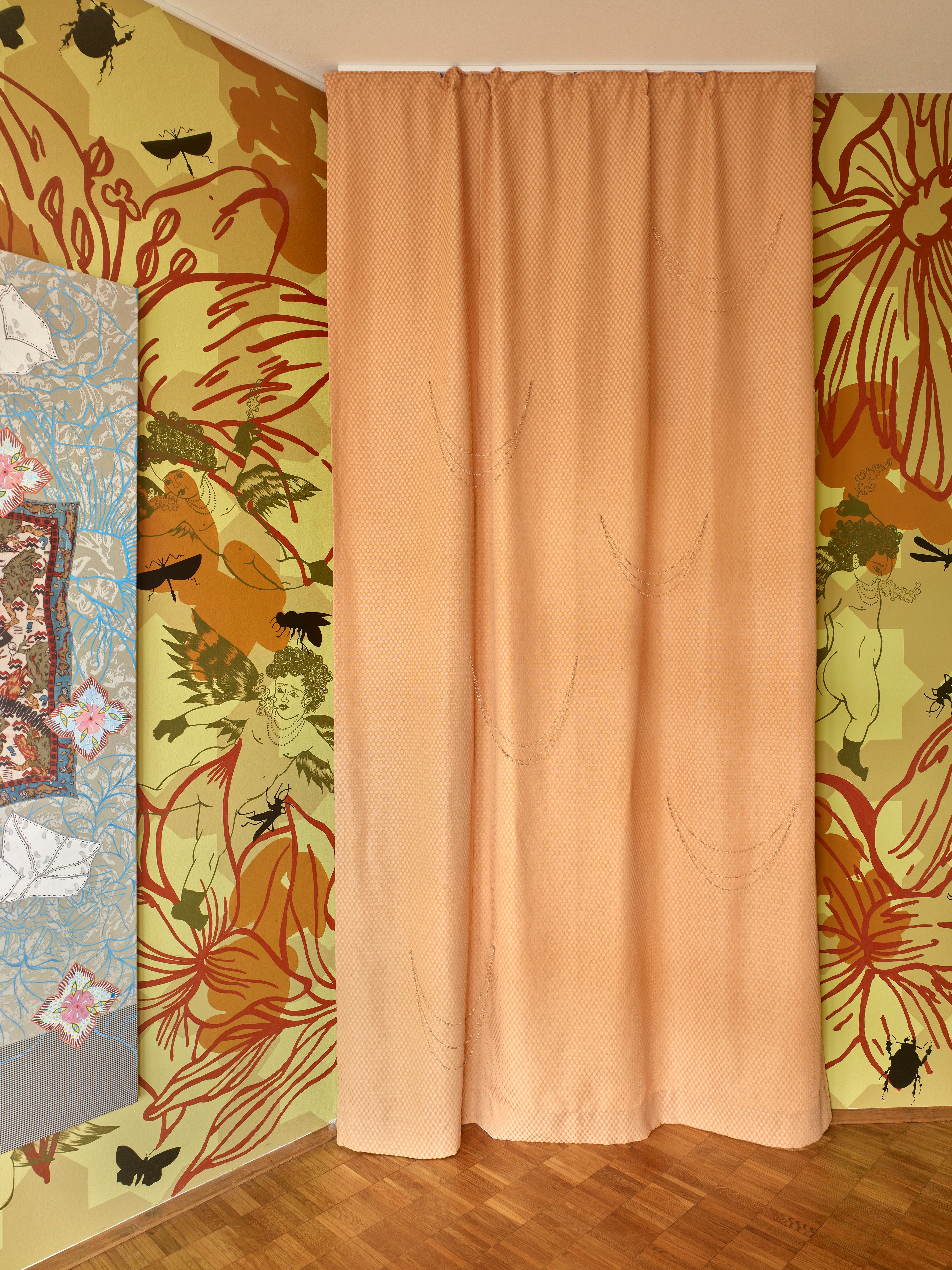 Liquid Grids, Ausstellungsansicht Kunstmuseum Gelsenkirchen, 2025, © Nadira Husain, Foto: Studio Kukulies, Düsseldorf