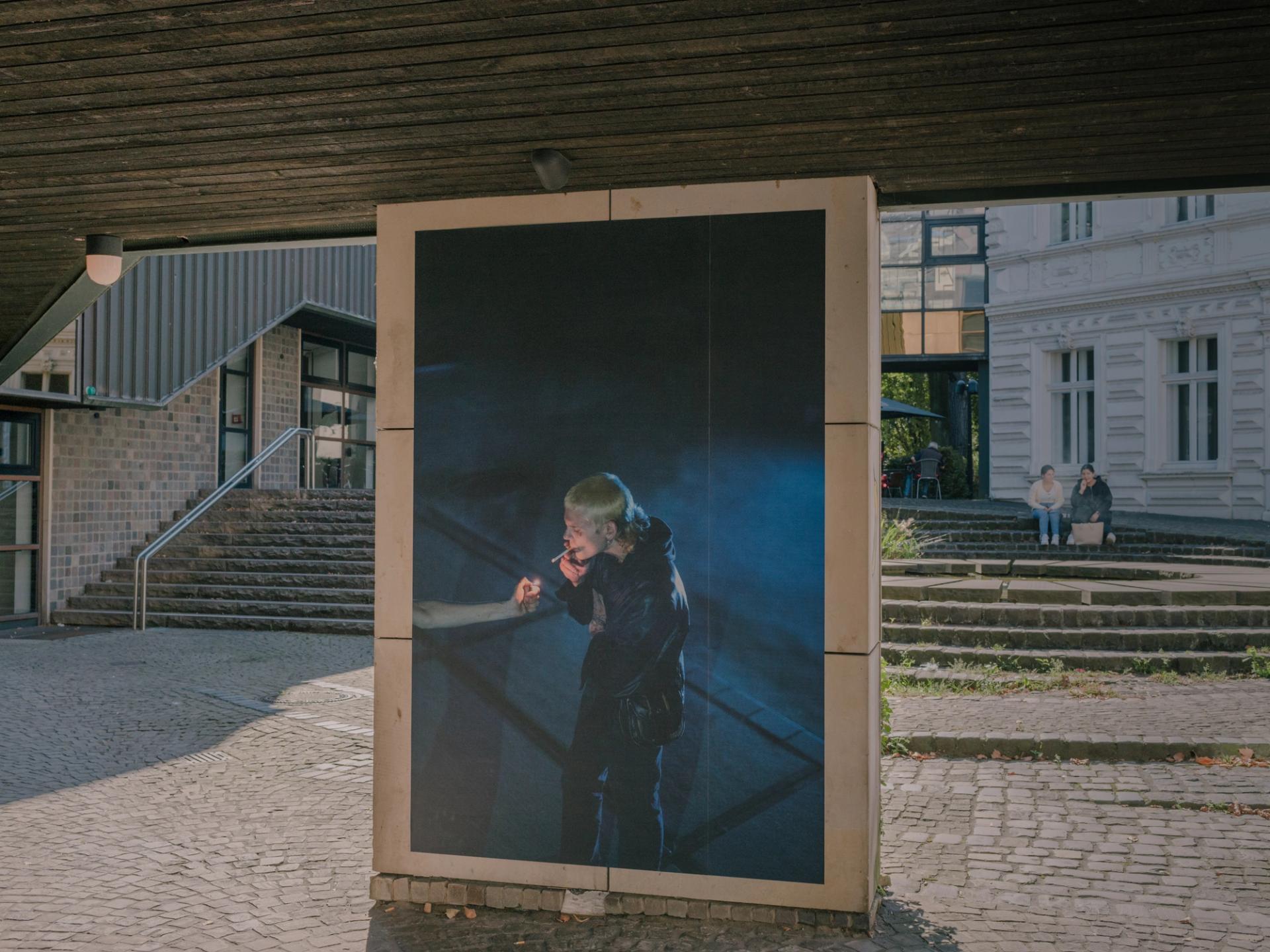 Tobias Zielony, Notes on a Recent Past, Ausstellungsansicht Kunstmuseum Gelsenkirchen, 2023, Foto: Katharina Kemme