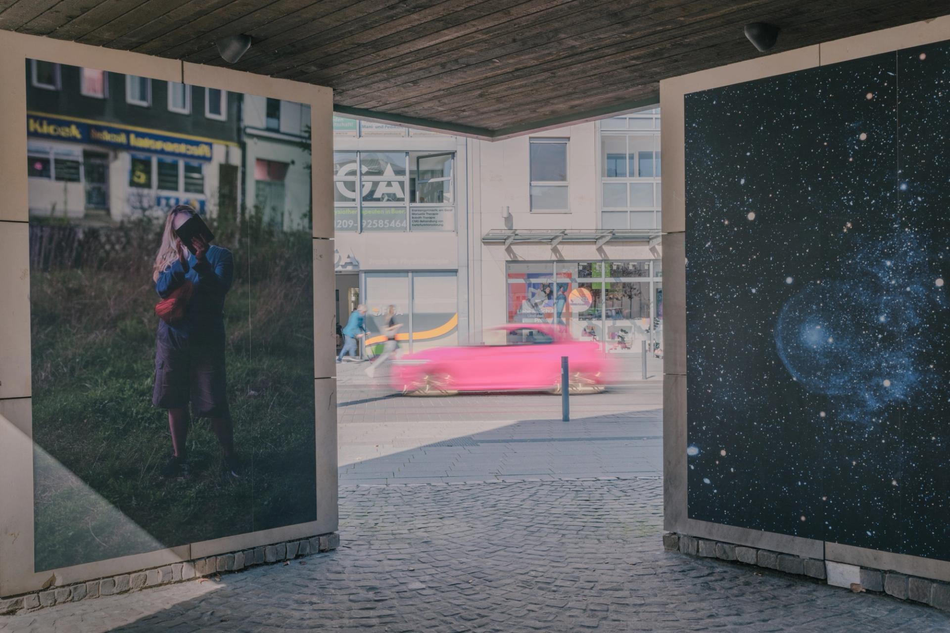 Tobias Zielony, Notes on a Recent Past, Ausstellungsansicht Kunstmuseum Gelsenkirchen, 2023, Foto: Katharina Kemme