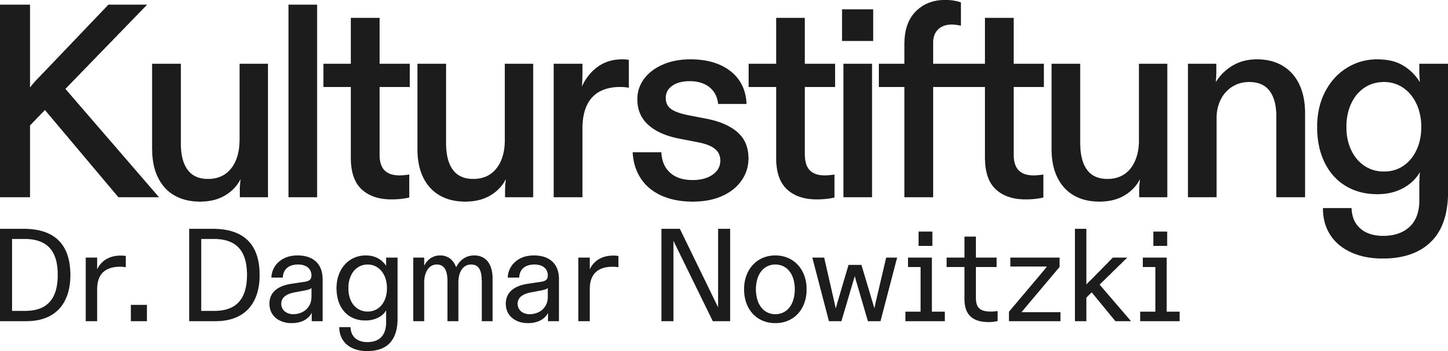 Logo Kulturstiftung Dr. Dagmar Nowitzki