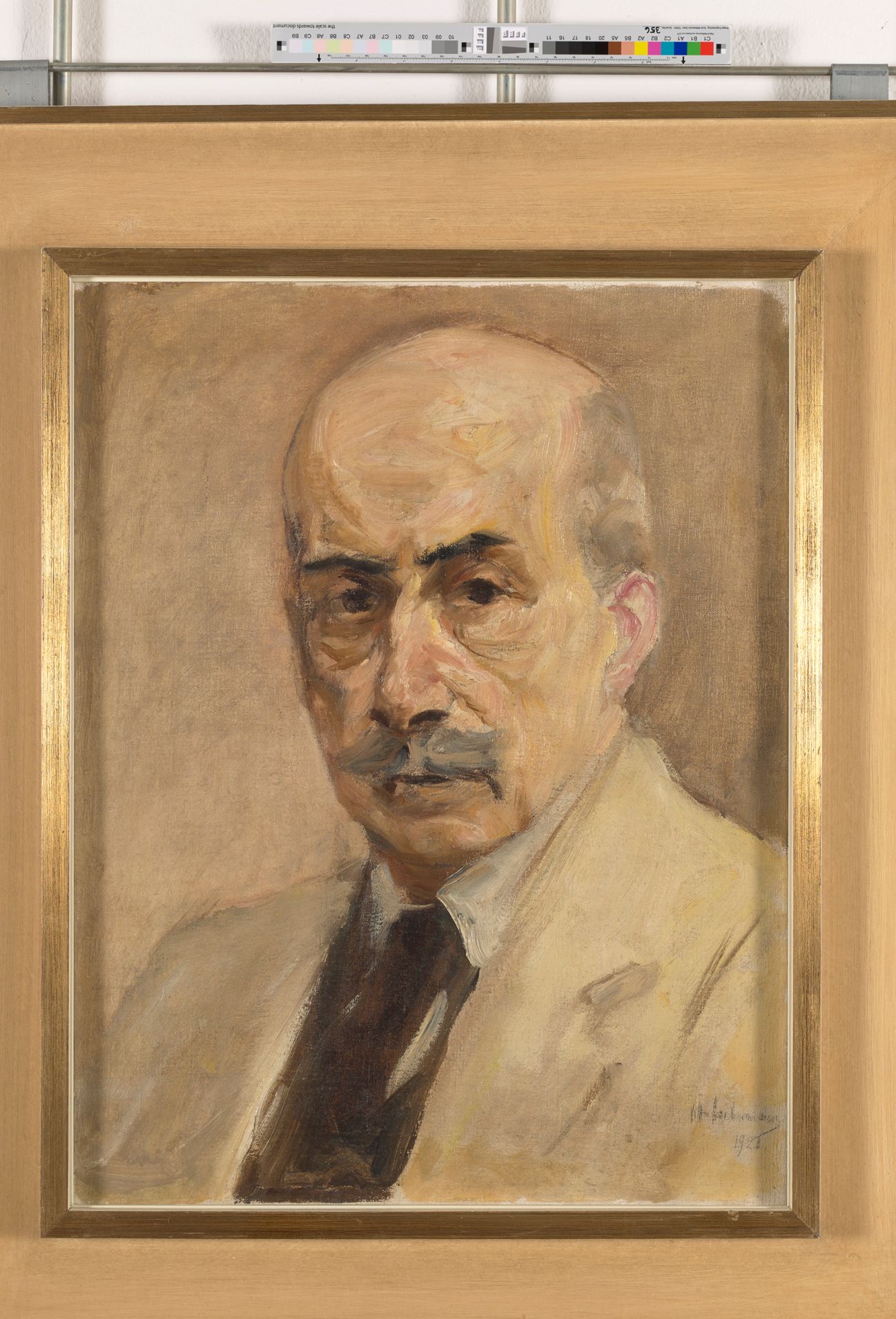 Gemälde. Selbstbildnis des Künstlers.