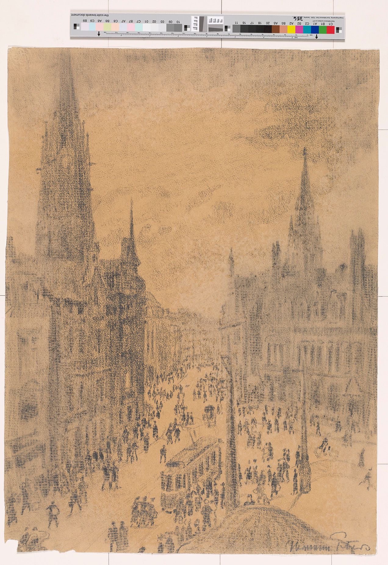 Ein Blick auf den Neuen Markt in der Altstadt von Gelsenkirchen.