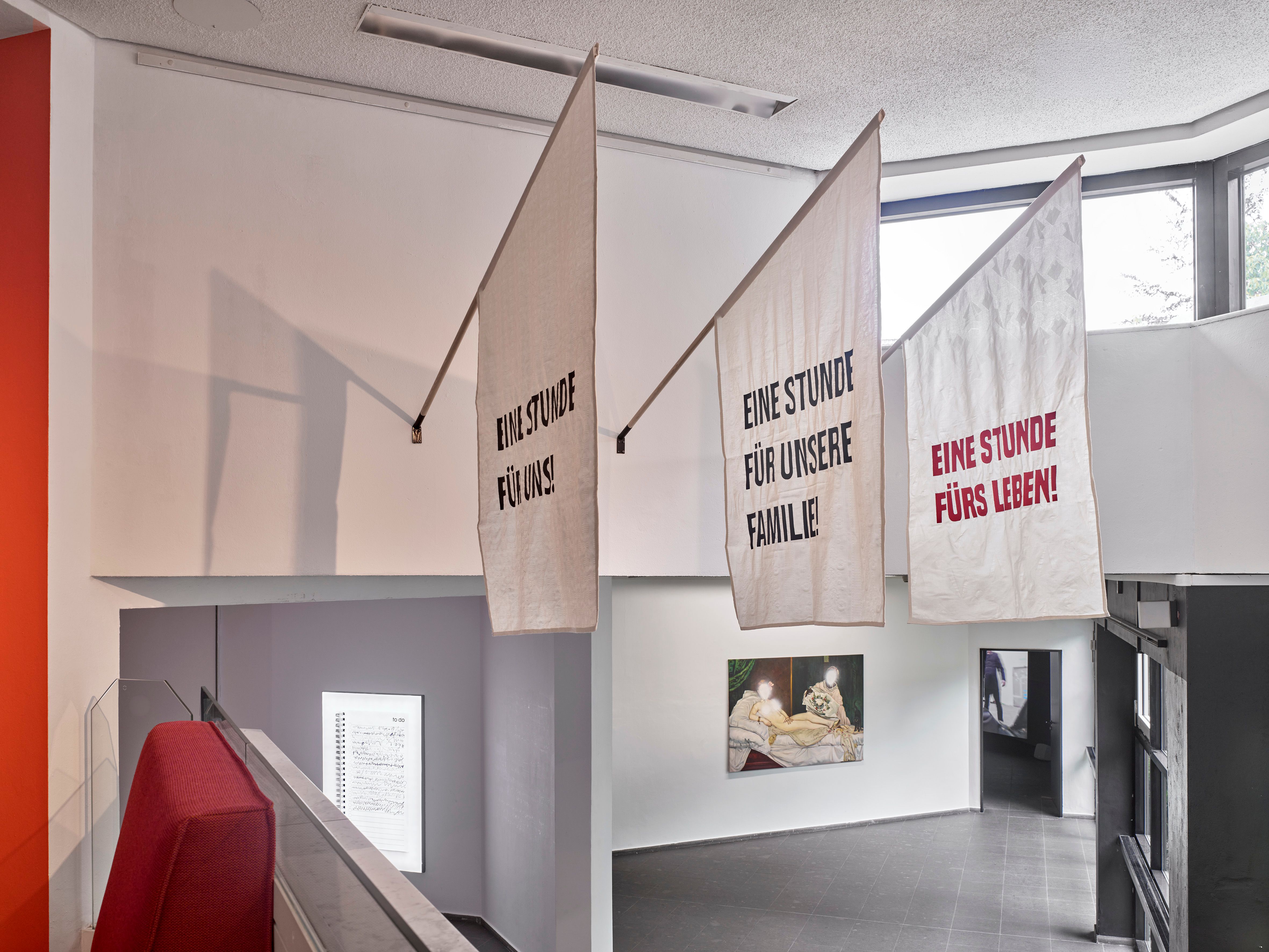 Radical Hope. Art and Worker Resistance, Irène Mélix, Claire Fontaine, Kunstmuseum Gelsenkirchen, 2026, Photo: Studio Kukulies, Mélix: VG Bild-Kunst, Bonn 2026