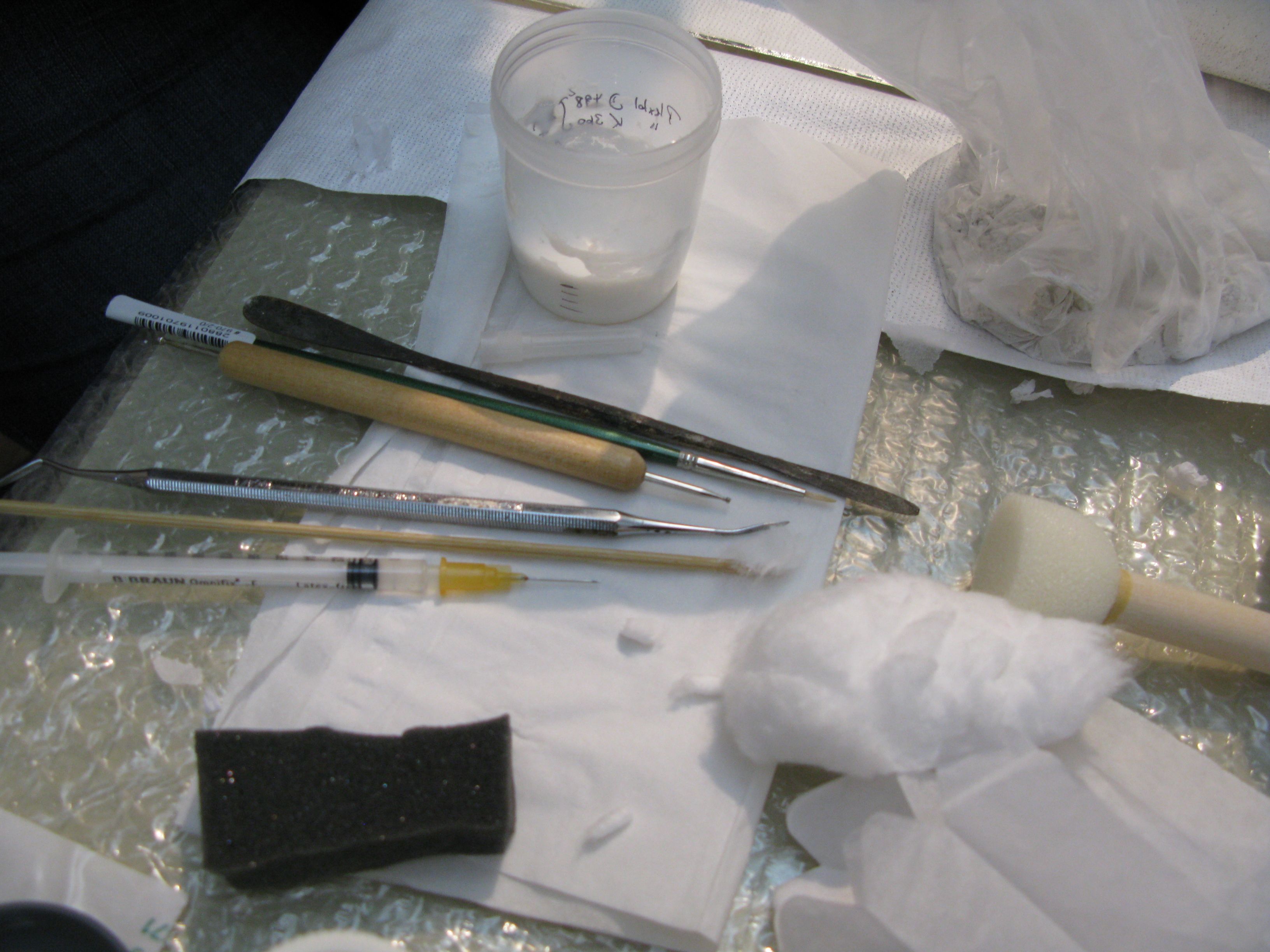 Werkzeuge für die Restaurierung