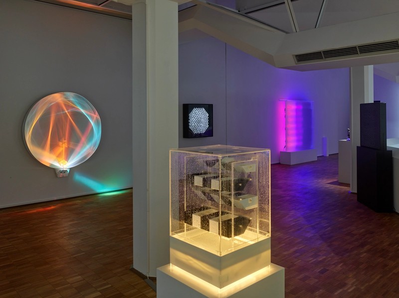 Blick in die kinetische Sammlung des Kunstmuseum Gelsenkirchen, Foto: Achim Kukulies