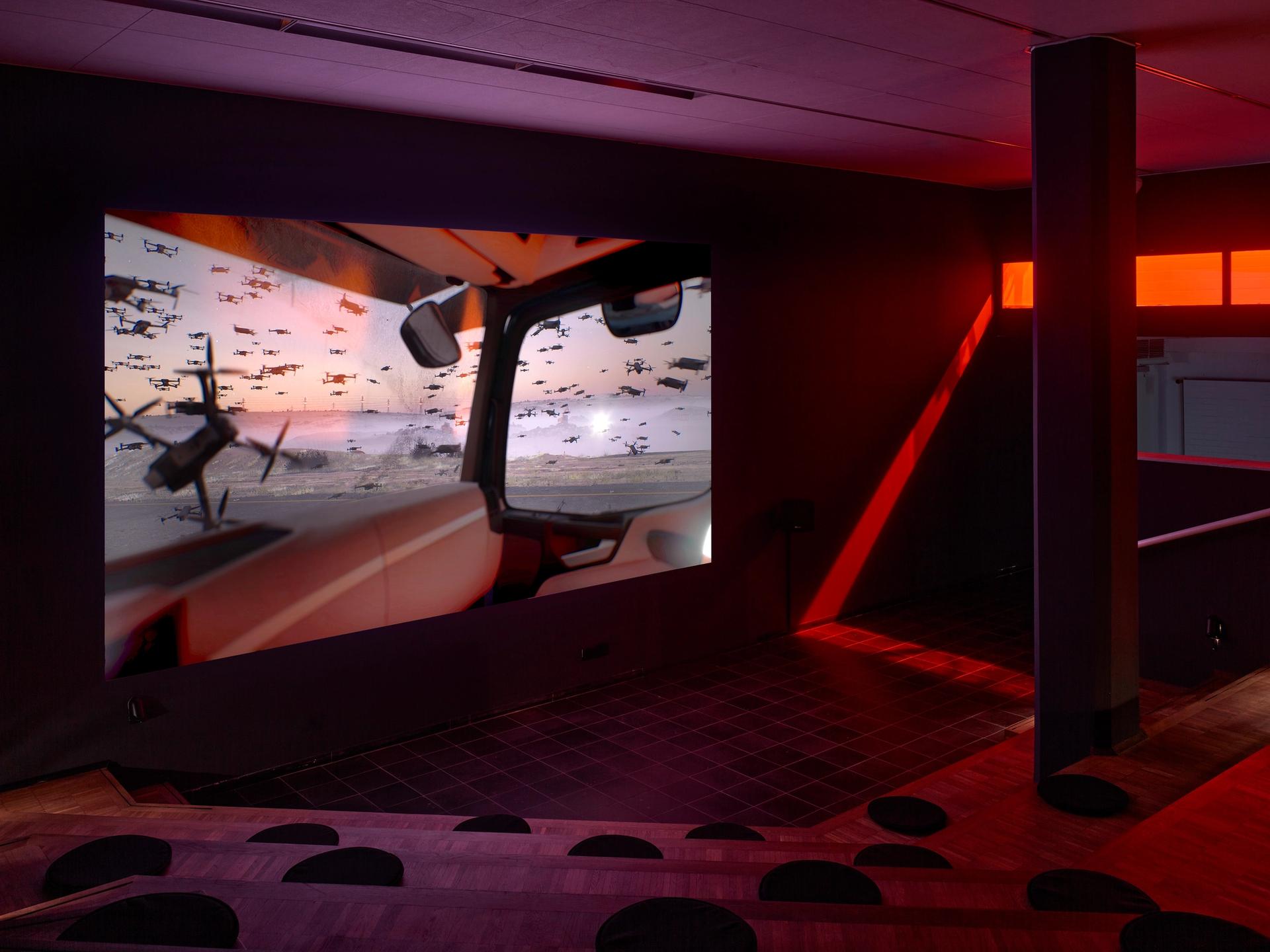 Alona Rodeh: Interzone, CORE DUMP, 2024, exhibition view Kunstmuseum Gelsenkirchen, 2024, Photo: Achim Kukulies, ©Alona Rodeh, VG Bild-Kunst, Bonn 2024