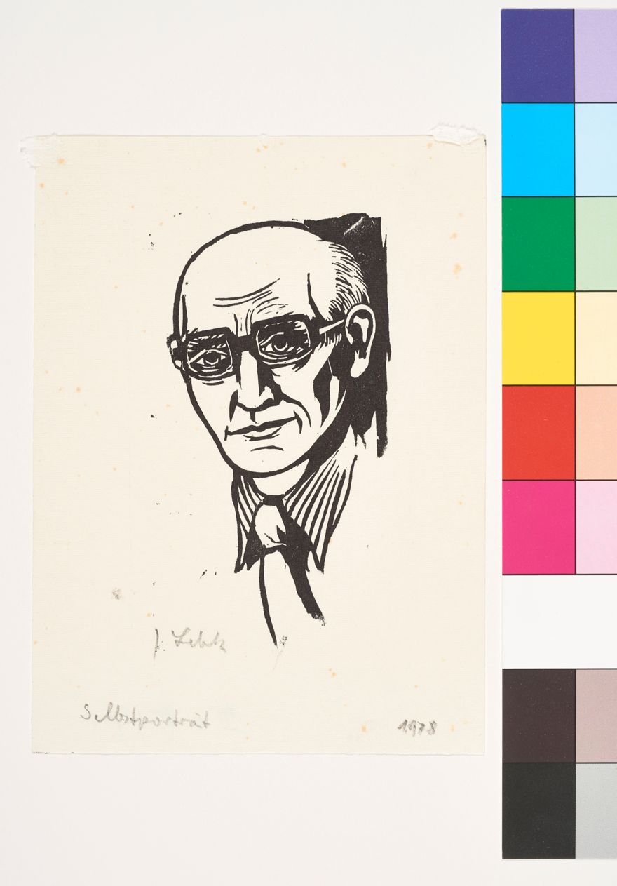 Selbstportrait Johannes Lebek