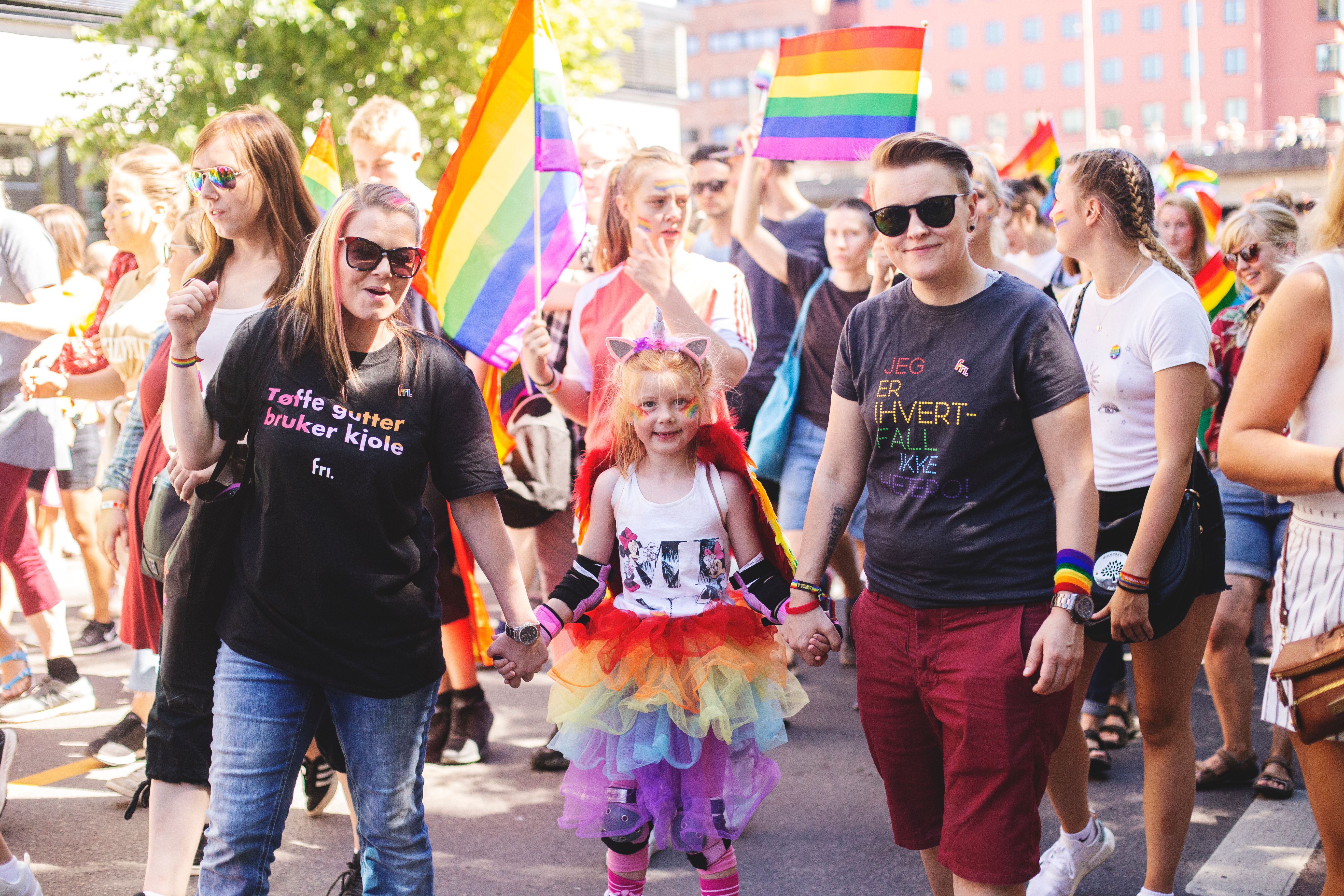 pride parade illustrasjon
