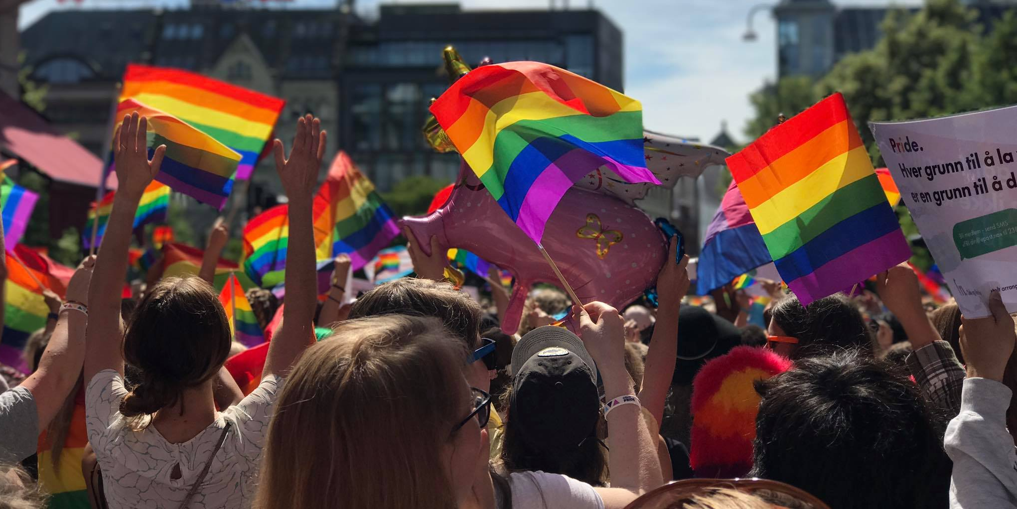 pride parade illustrasjon