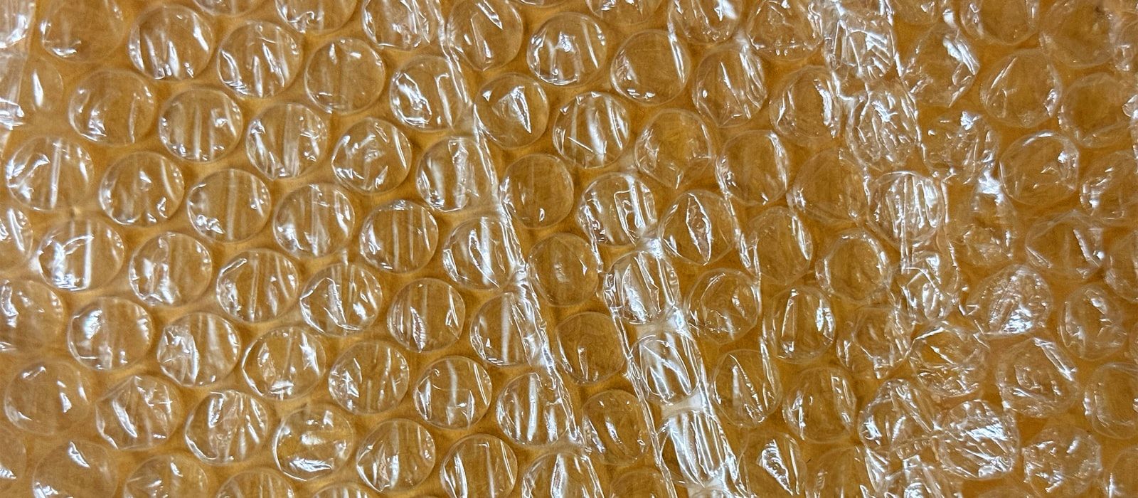Yakın çekim baloncuklu koruyucu ambalaj plastiği dokusu