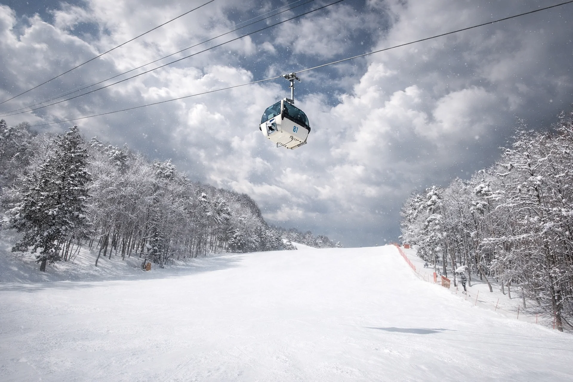 Fujimi Panorama gondola and ski run