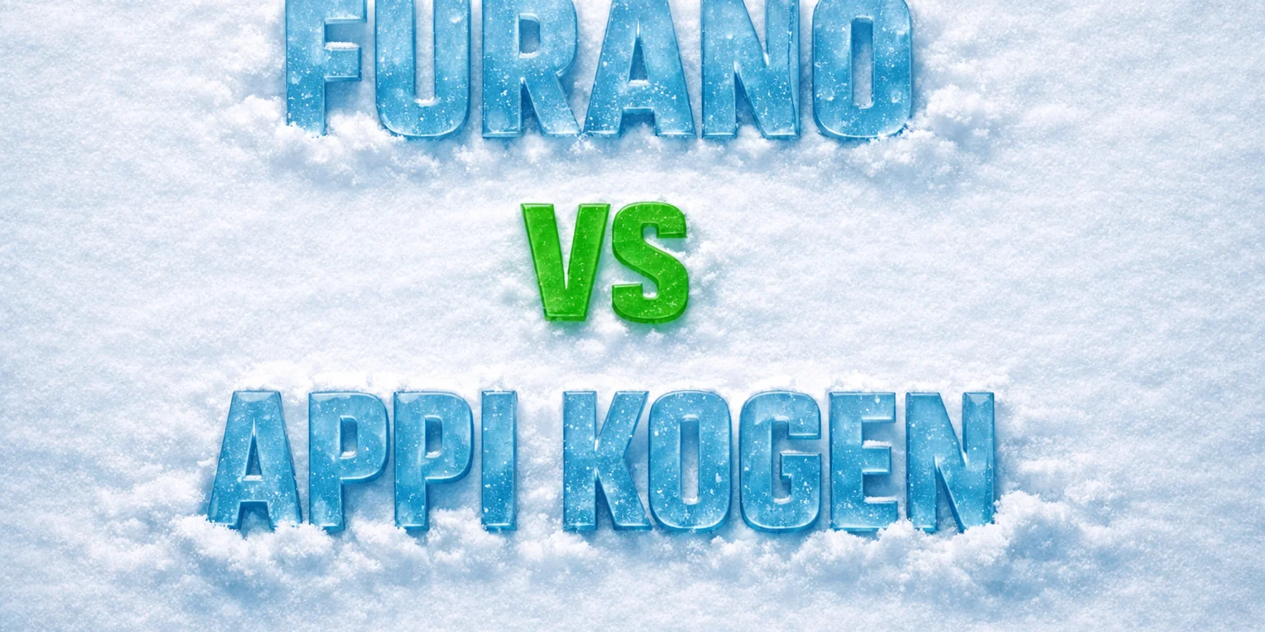 Furano vs Appi Kogen hero graphic