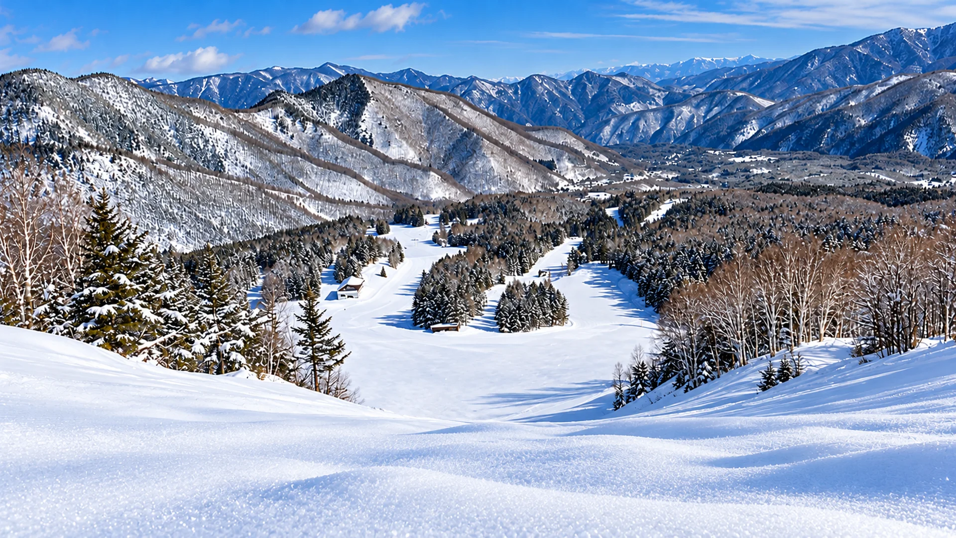 amazing mountains around Mt. Norikura