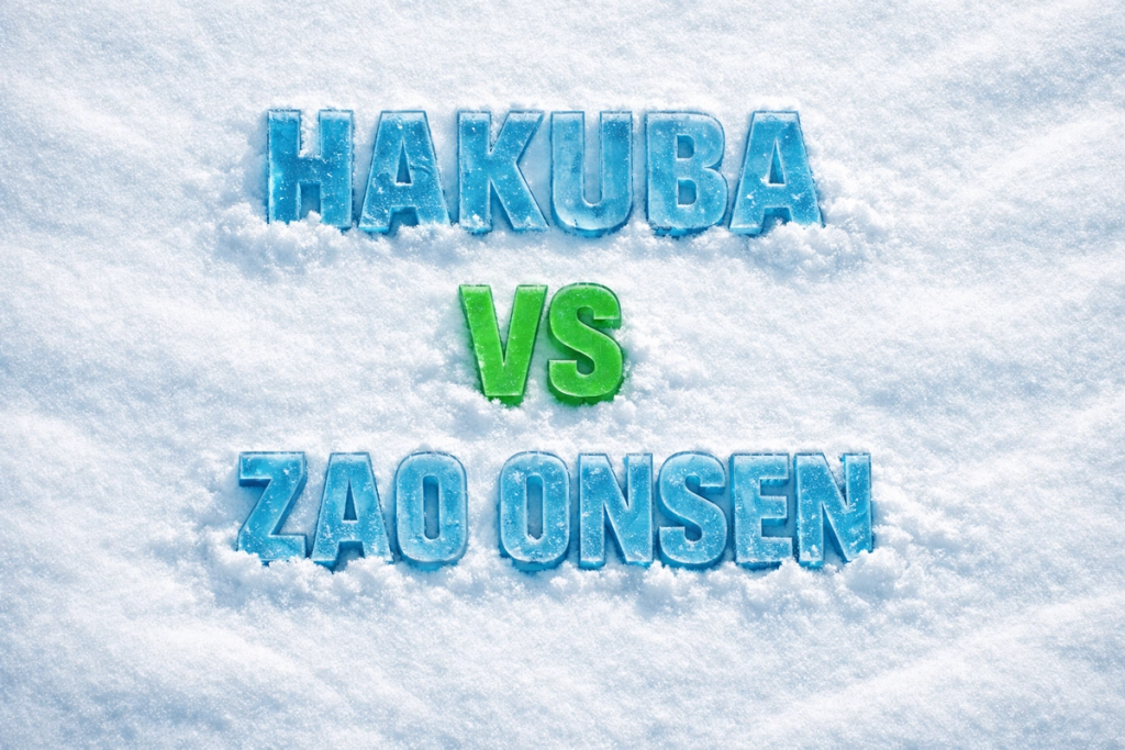 Hakuba vs Zao Onsen