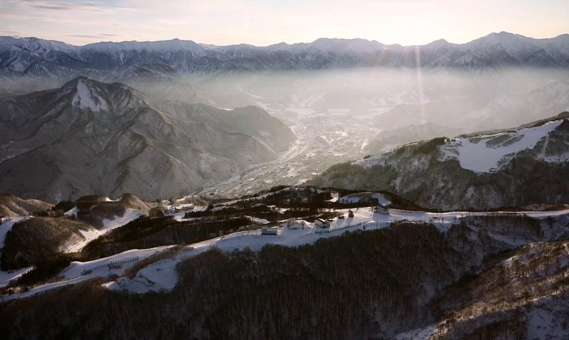Yuzawa Kogen views from above