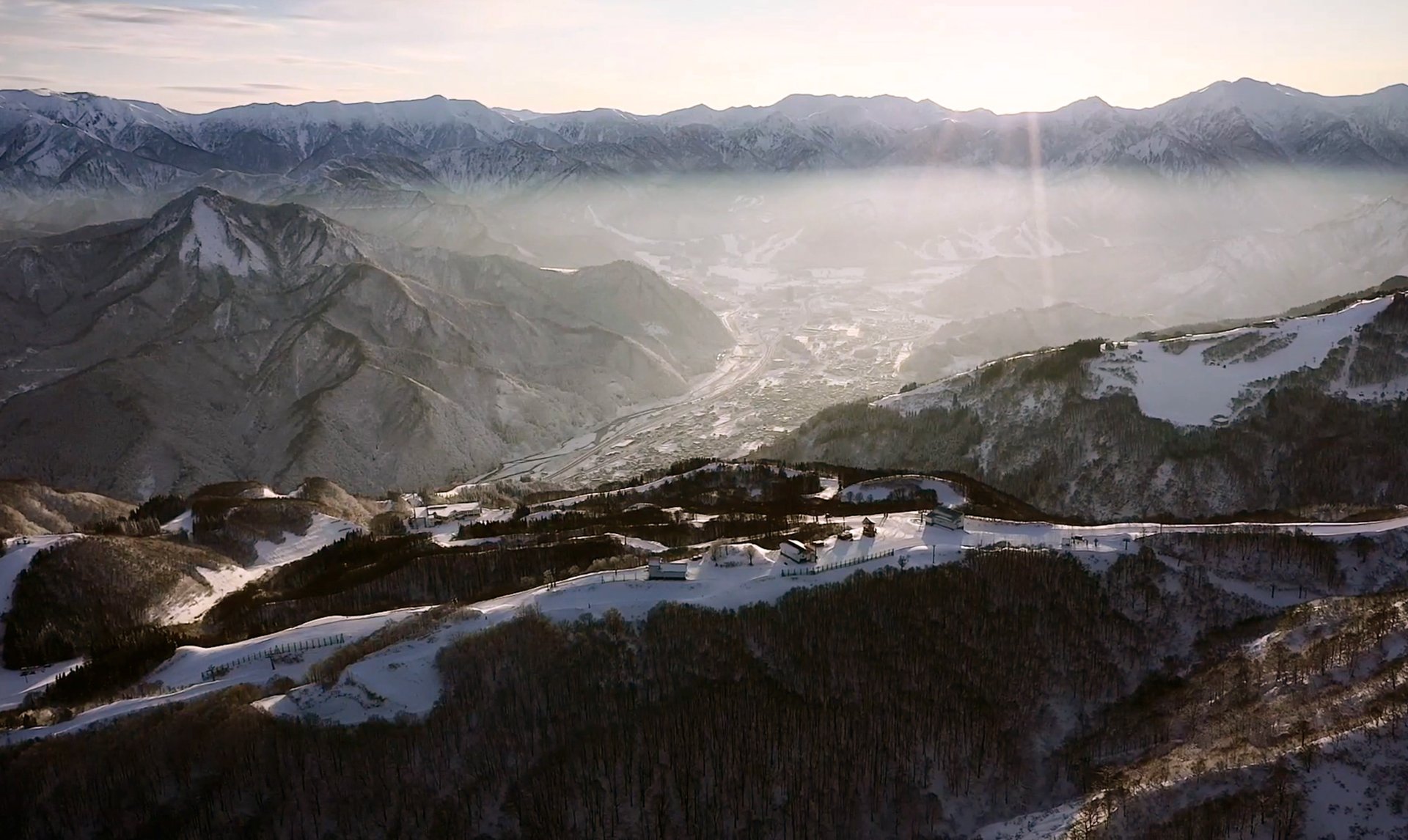 Yuzawa Kogen views from above