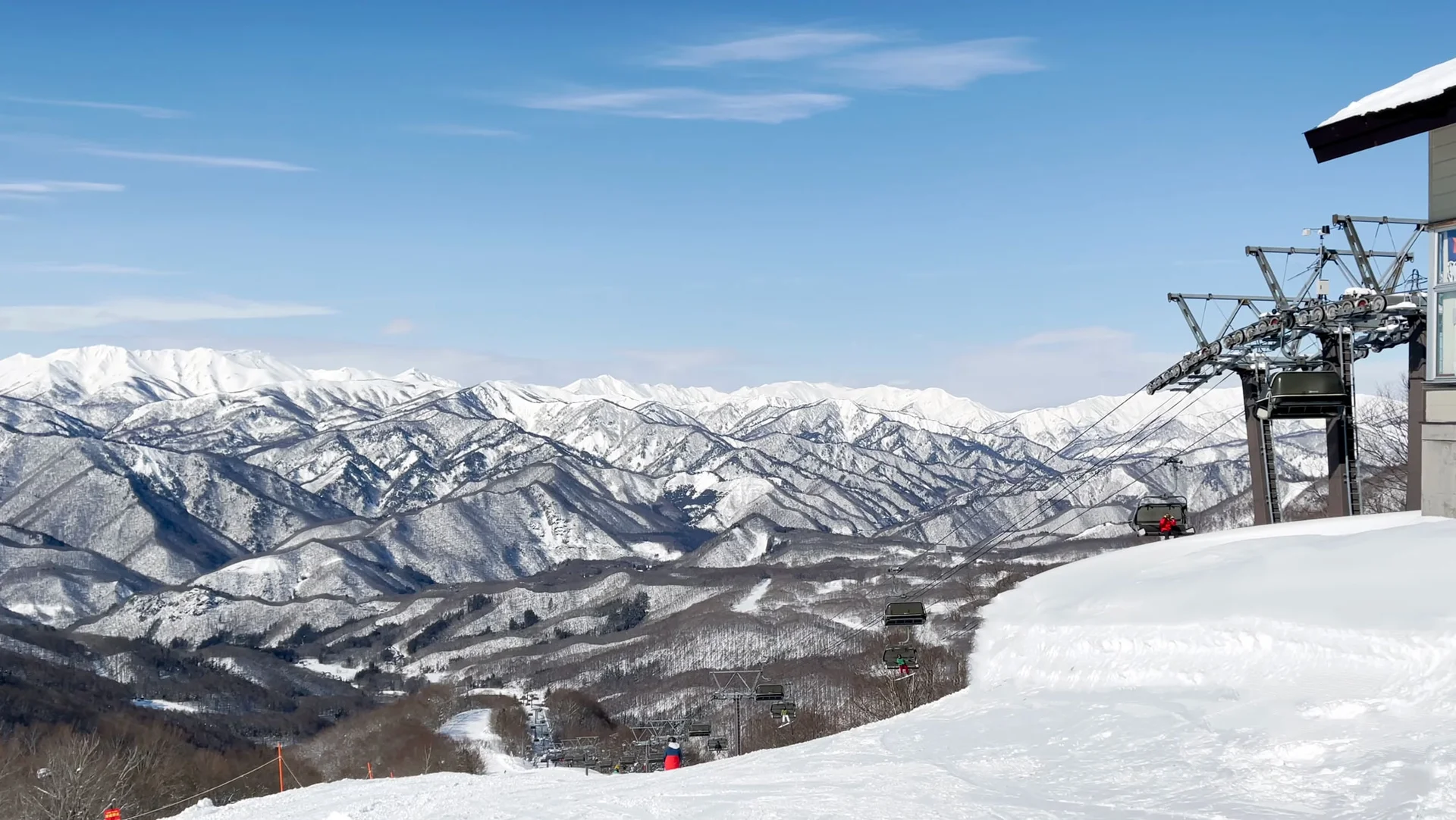 Views from the top of Hodaigi Mountain Resort