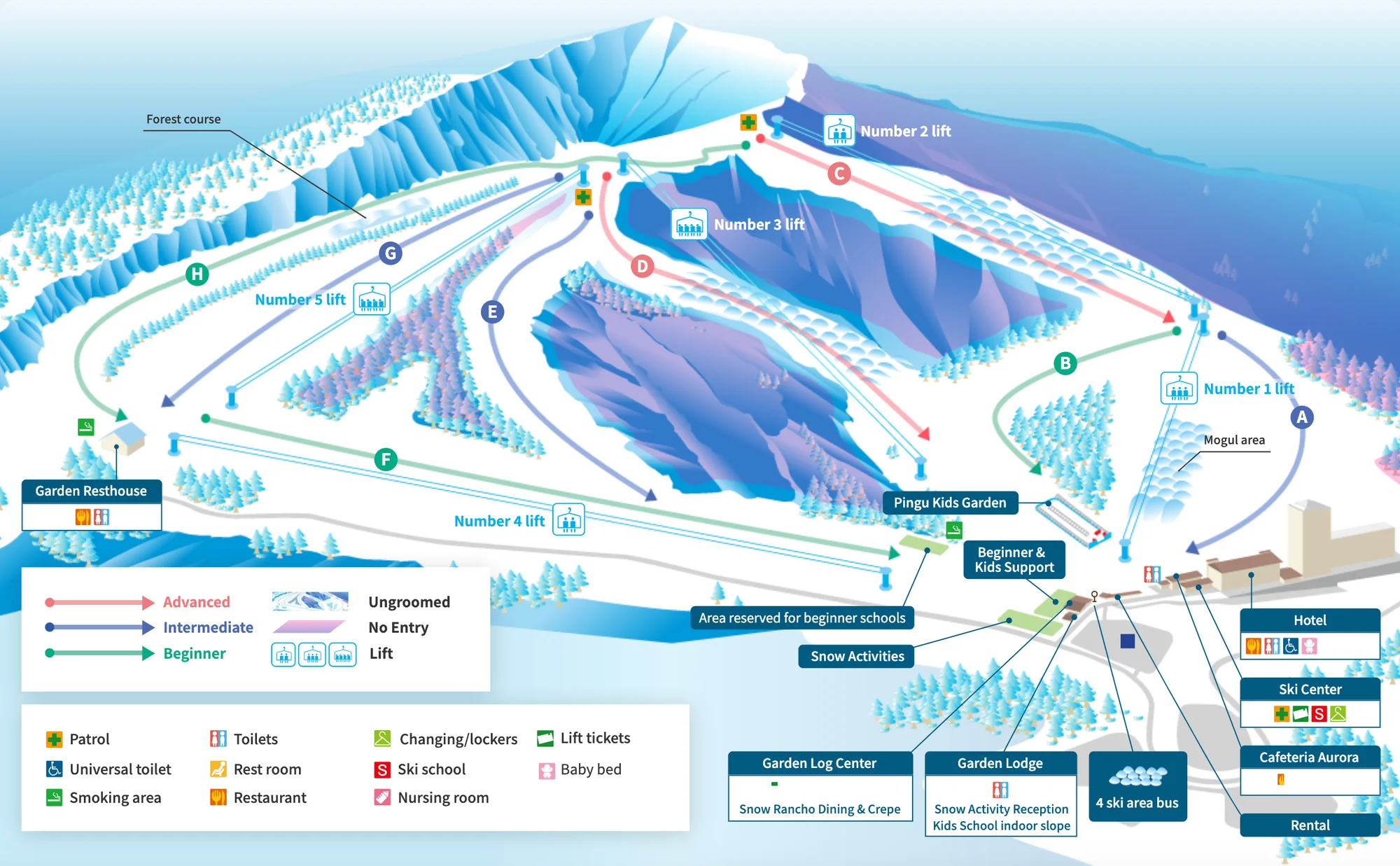 NASPA Ski & Trail Map