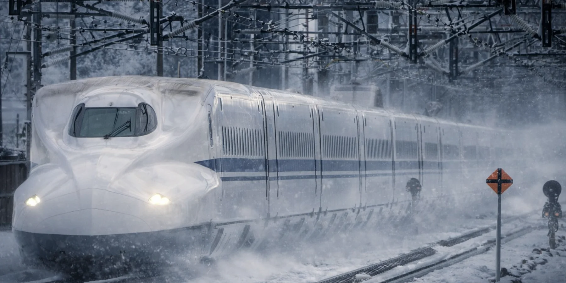 Leaving Tokyo on a Shinkansen for a Powder Escape