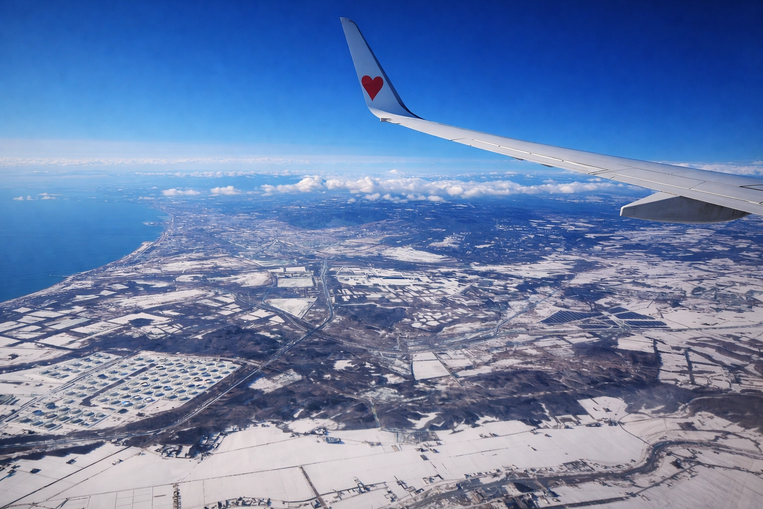 Flight to Sapporo